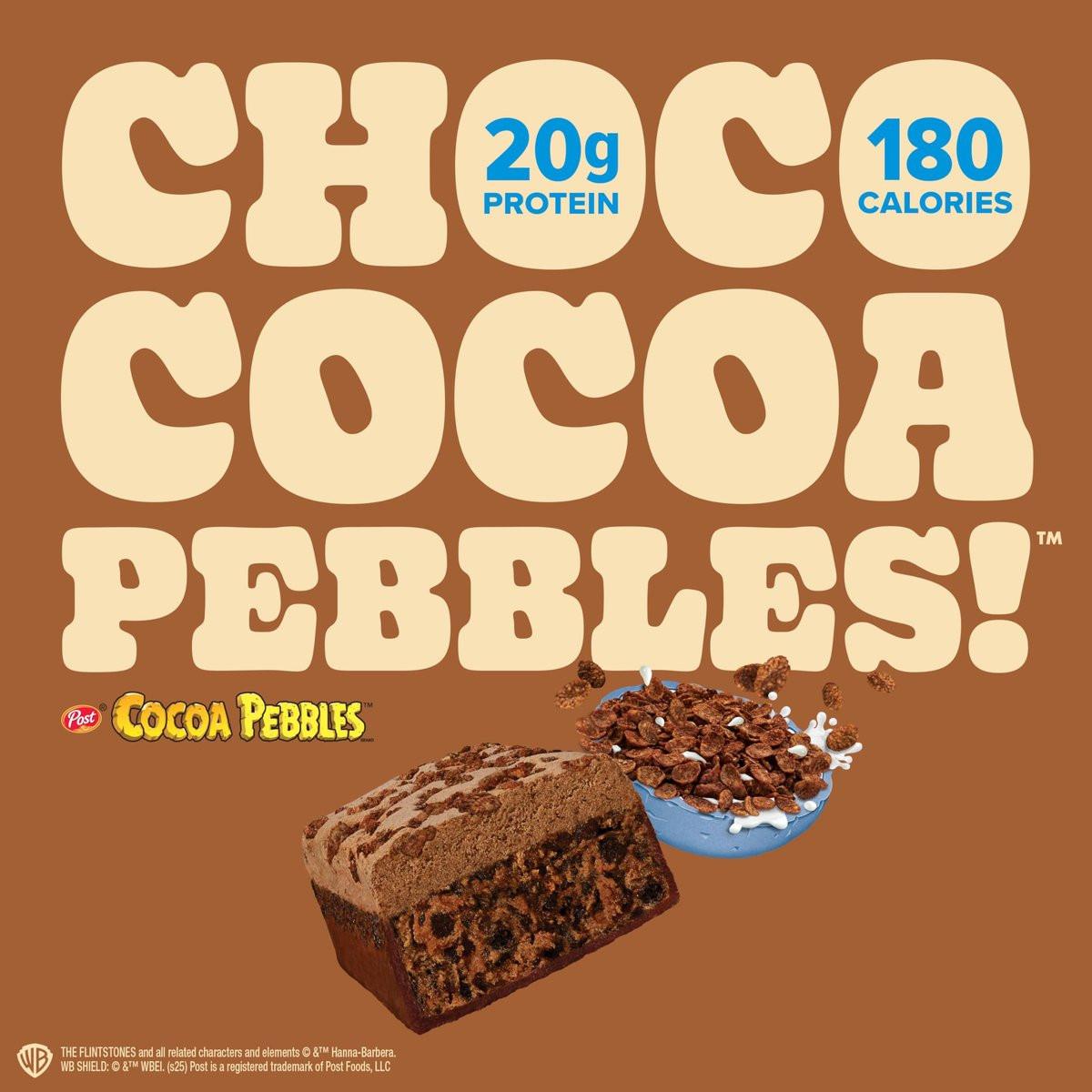 Pure Protein Cocoa PEBBLES™ Proteinriegel – 20g Protein, 4g Zucker, 180 Kalorien (4er Pack) Zuckerarmer* High-Protein-Snack, glutenfrei – perfekt für einen gesunden Snack