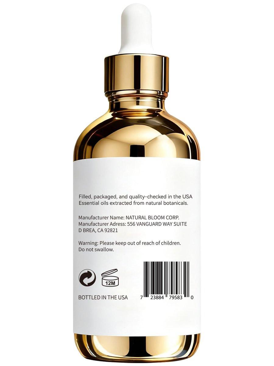 100 % reines Vanille-Essentialöl, 4 Fl Oz, Vanilleöl für Diffuser, Raumduft & Aromatherapie, Ätherische Öle für Diffuser für Zuhause & Hautpflege & Körperpflege, Kerzenduft für Kerzenherstellung