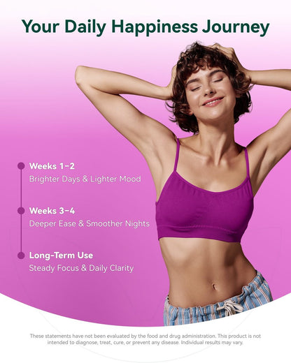 Safran Kapseln 88,5 mg mit Magnesium, Ashwagandha & L-Theanin – Happy Saffron Max – Steigert Energie & Stimmung, Unterstützt Augen- & Herzgesundheit – 60 vegane Kapseln, Non-GMO, Hergestellt in USA, 2-Monats-Vorrat
