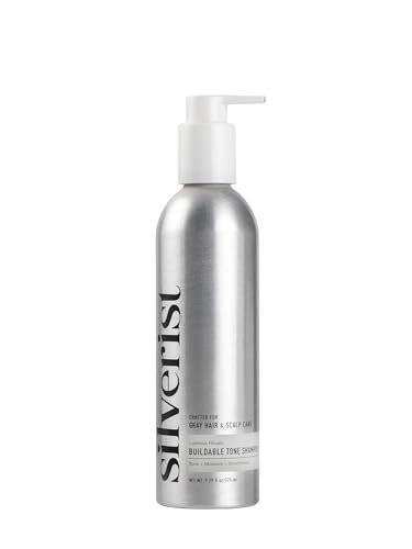 Silverist Lustrous Rituals Buildable Tone Shampoo – Kein lila Shampoo – Neutralisiert sanft Gelbstich, sulfatfrei mit Präbiotika für die Kopfhaut, Niacinamid & Hyaluronsäure, 275 ml