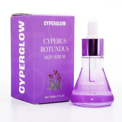 CYPERGLOW Cyperus Rotundus Hautserumöl – Natürliches Haarwuchshemmendes Öl & Rasieröl für Frauen, feuchtigkeitsspendend & beruhigend für alle Hauttypen