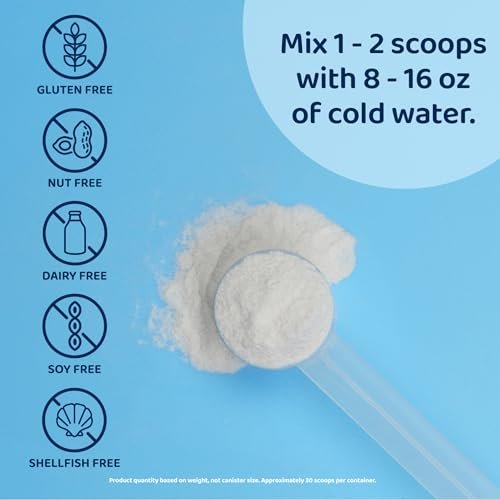 Replenza Daily Replenisher – Tägliches Nährstoffpulver für Muskelregeneration, Verdauungsgesundheit & Hautelastizität – Mischung aus Aminosäuren, Präbiotika und Kollagenpeptiden – Ungeschmackt, 30 Portionen