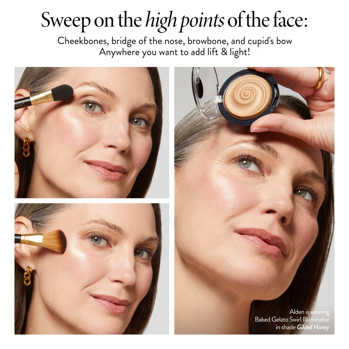 LAURA GELLER NEW YORK Baked Gelato Swirl Illuminator, Gilded Honey – Rückkehr aus dem Archiv