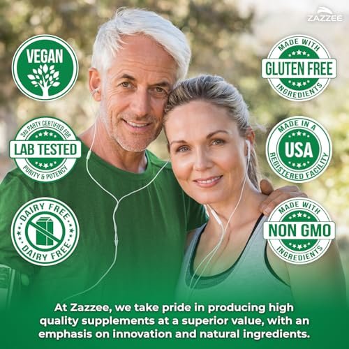 Zazzee USDA Bio-Lakritz 20:1 Extrakt, 120 vegane Kapseln, 4-Monats-Vorrat, deglycyrrhiziniertes Lakritz, Glycyrrhiza glabra, Verdauungs- & Magenunterstützung, natürlich, nicht-GVO, hergestellt in den USA