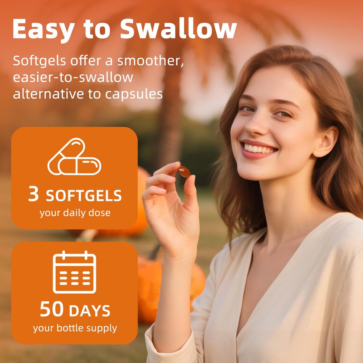 SILKMYST Kürbiskernöl mit Sägepalme 150 Softgels, 3000mg pro Portion, kaltgepresst mit essentiellen Fettsäuren & Phytosterolen, unterstützt Immunsystem, Haare, Blase, Prostata