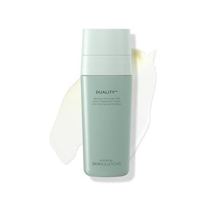 Marini SkinSolutions Duality – Benzoylperoxid 10% Akne-Creme & Anti-Aging Retinol – Reduziert das Erscheinungsbild von Akne, Unreinheiten, feinen Linien und Fältchen – Tierversuchsfrei – Hergestellt in den USA – 28 g