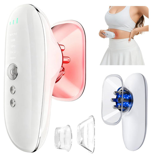 DiDEER 5-in-1 Body Sculpting Machine – Beste Cellulite-Entfernungs-Maschine, Lymphdrainage-Massagegerät & Hautstraffung für Gesicht, Bauch, Arme, Beine, Taille, Love Handles
