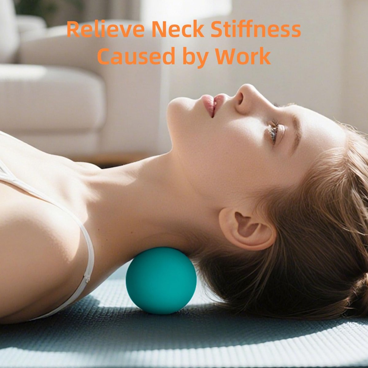 Massage Lacrosse Bälle für myofasziale Entspannung, Triggerpunkt-Therapie und Yoga-Therapie – Fußmassageball gegen Plantarfasziitis (Grün)