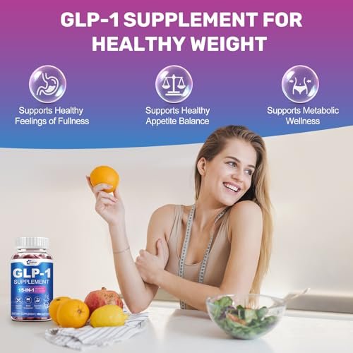 GLP-1 Natürlicher Aktivator Formula für Frauen & Männer – Mit Probiotika, Hopfen, Grüntee für Energie, Darmgesundheit, Hunger- & Stoffwechselunterstützung, 150 Kapseln