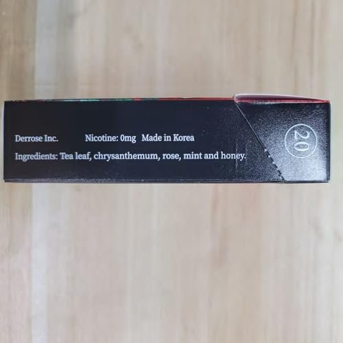 Derrose® Kräutersticks, Kräuterzigaretten, Nikotinfrei, Tabakfrei, Hilfe beim Aufhören mit dem Rauchen, Bessere Wirkung in Kombination mit Nikotinpflastern, 2 Packungen – 40 Sticks
