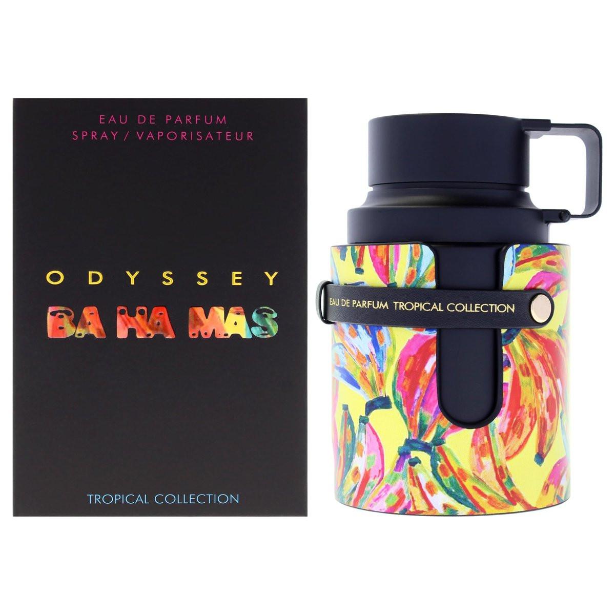 Armaf Odyssey Ba Ha Mas Tropical Collection – Fruchtig, Aquatisch, Woody – Eau de Parfum Spray Lang anhaltender Duft für Unisex, 100 ml