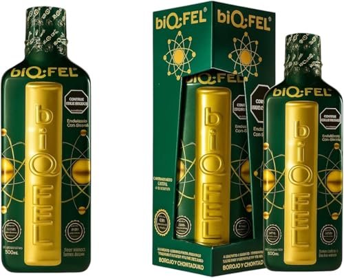 biQ-FEL Daily Multivitamin für Männer und Frauen – Flüssig mit natürlichen Extrakten, Energie & Fokus, 500 ml