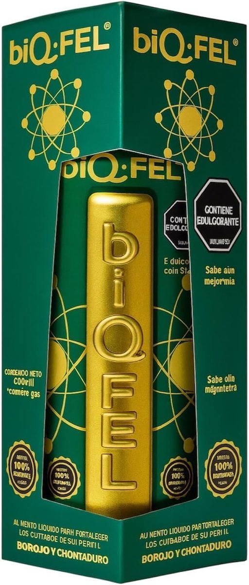 biQ-FEL Daily Multivitamin für Männer und Frauen – Flüssig mit natürlichen Extrakten, Energie & Fokus, 500 ml