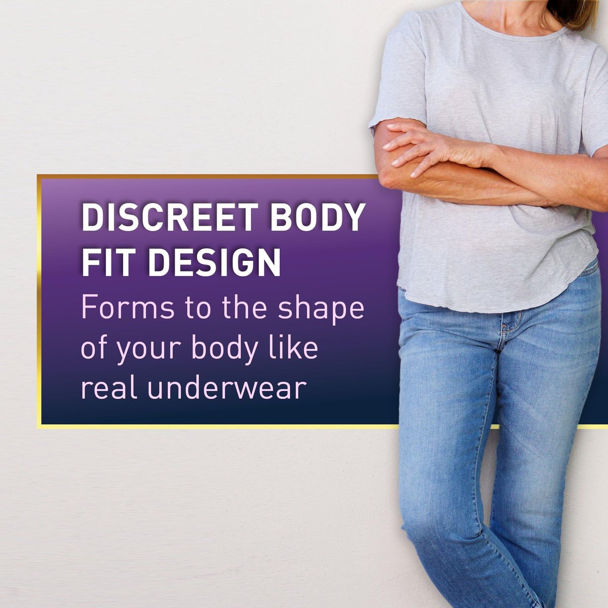 McKesson Premium Diskrete Inkontinenzhose für Damen (20 Stück) - Pull-On Einweg-Inkontinenzhosen mit Reißnähten, Hohe Saugfähigkeit, 12-Stunden-Schutz gegen Auslaufen und Geruch - Small/Medium, 71-102 cm
