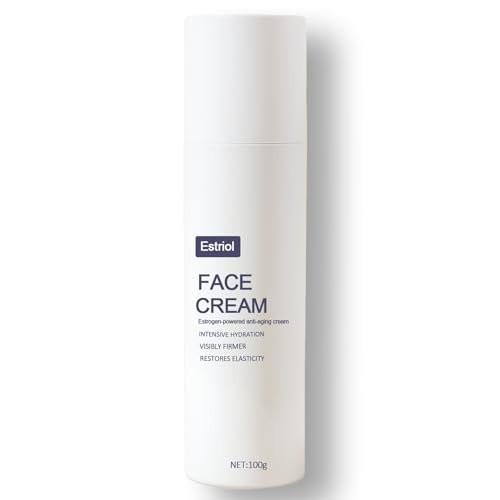 QUZOYU EstriolM4 Gesichtscreme – Anti-Aging Creme für hormonelle Balance, intensive Feuchtigkeitscreme zur sichtbaren Straffung, Wiederherstellung der Elastizität & Unterstützung von Kollagen – Für reife Haut (1)