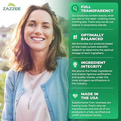 Zazzee Extra Starkes Heidelbeere 20:1 Extrakt, 25% Anthocyane, 100 vegane Kapseln, 3+ Monate Vorrat, Vaccinium Myrtillus, Augengesundheit, Sehkraft & Antioxidantien, Nicht-GVO, Hergestellt in den USA