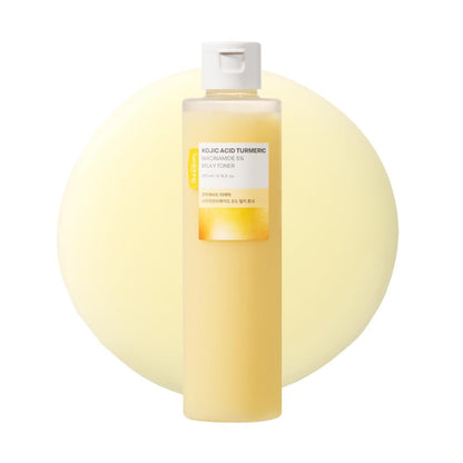 Saekdong Seoul 5% Niacinamide Milky Toner mit Kojisäure & Kurkuma – Dunkle Flecken Pflege, Hauttonverbesserung, sanfte Feuchtigkeitspflege für Gesicht & Körper, 200ml