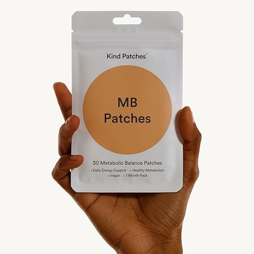 Kind Patches MB Pflaster mit Orangen-Schale, Bitterorange, Grapefruit und Grüntee-Extrakt – Vegan – 30 Stück