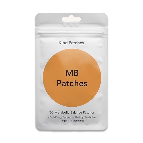 Kind Patches MB Pflaster mit Orangen-Schale, Bitterorange, Grapefruit und Grüntee-Extrakt – Vegan – 30 Stück