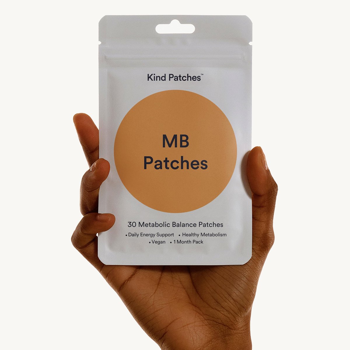 Kind Patches MB Pflaster mit Orangen-Schale, Bitterorange, Grapefruit und Grüntee-Extrakt – Vegan – 30 Stück