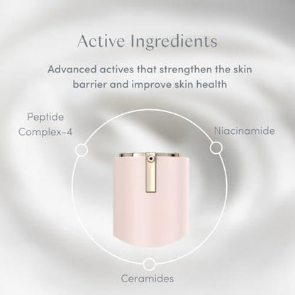 Ravie Beauty Signature Skin Dream Barrier Cream – Feuchtigkeitsspendende Gesichtscreme mit Peptiden, Ceramiden & Niacinamid, schnell einziehend, für empfindliche Haut geeignet, Primer-Finish, 50 ml