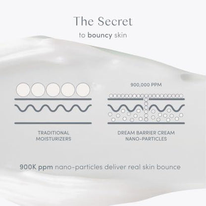 Ravie Beauty Signature Skin Dream Barrier Cream – Feuchtigkeitsspendende Gesichtscreme mit Peptiden, Ceramiden & Niacinamid, schnell einziehend, für empfindliche Haut geeignet, Primer-Finish, 50 ml