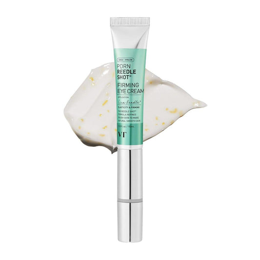 VT COSMETICS PDRN Reedle Shot Firming Eye Cream - 15ml - Ultra-Micro Vibration Augencreme für Festigkeit & Elastizität, gezielte Faltenpflege, PDRN Kollagen, Koreanische Hautpflege