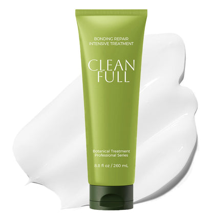 CLEANFULL Hydrate Soft Conditioner für trockenes und geschädigtes Haar – botanische Bonding-Reparaturpflege für coloriertes und brüchiges Haar, stärkt und verleiht Glanz (260 ml)
