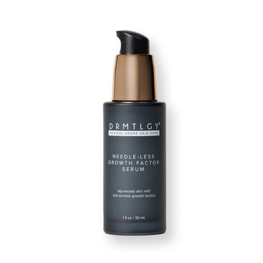 DRMTLGY Needle-less Growth Factor Serum für das Gesicht – Multi-Peptid- & Hyaluronsäure-Gesichtsserum, festigend & straffend, Hautbarriere-Unterstützung & Faltenpflege