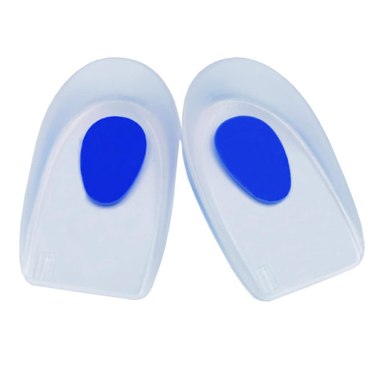 2er-Pack Gel-Fersenkissen für Kinder – Sport-Traktion, stoßdämpfend, leicht – gegen Fersenschmerzen, empfindliche Fersen, Knöchelschmerzen, Plantarfasziitis oder Fersensporn (Kindergröße 1–4,5)