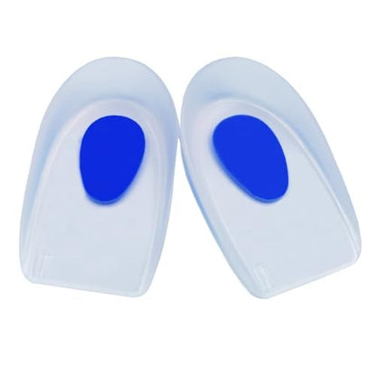 2er-Pack Gel-Fersenkissen für Kinder – Sport-Traktion, stoßdämpfend, leicht – gegen Fersenschmerzen, empfindliche Fersen, Knöchelschmerzen, Plantarfasziitis oder Fersensporn (Kindergröße 1–4,5)