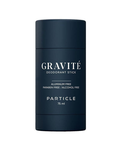 Gravité Deodorant für Männer – Aluminium- & parabenfrei, frischer & belebender Duft mit Bergamotte, Grapefruit, Rosmarin, Cashmere Wood & Vetiver – Lang anhaltender Deodorant inspiriert von Gravité Cologne 75ml