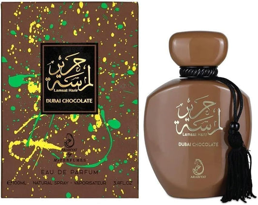 my perfumes Arabiyat Lamsat Harir Dubai Chocolate EDP 100ML Unisex – Luxuriöses Eau de Parfum aus den VAE
