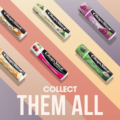 ChapStick Lippenbalsam im Großpack, Klassische Kirsche 12er-Pack – Feuchtigkeitsspender für trockene Lippen, 0,15 Unzen pro Stück