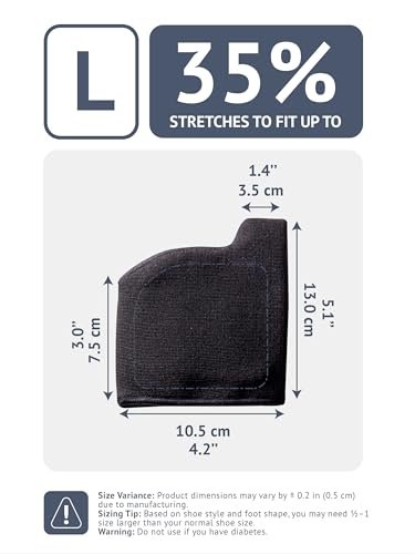 Brison Metatarsal-Pads Ball-of-Foot-Cushion für Herren und Damen – Gel-Fußpolster zur Schmerzlinderung bei Morton-Neurom, Metatarsalgie, Sesamoiditis und Hornhaut – 1 Paar Schwarz, Large (M 12-14, W 13-15)