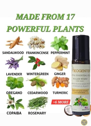 Royal Aches & Pains Essential Oil Blend | Handgefertigte Mischung aus 17 kraftvollen ätherischen Ölen | Hergestellt in den USA | Natürlicher Komfort & Entspannung – Aromatherapie-Roll-on für Muskeln & Gelenke, Kopfschmerzen, Nebenhöhlen – 10ml