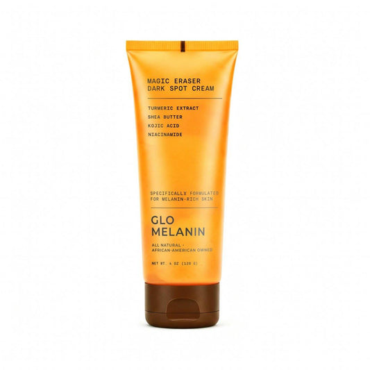 Glo Melanin Magic Eraser Dark Spot Cream für Gesicht, Körper & empfindliche Bereiche - 1,7 Unzen, Hergestellt in USA