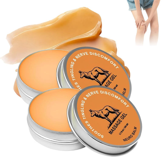 2 Stück Neuro Balm – Nervenschmerz-Balsam gegen Neuropathie, natürliche Gelenkpflege mit Magnesium und Menthol