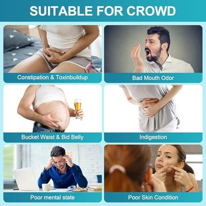 CANLIST Probiotika 120 Milliarden CFUs, 18 Stämme, 3 Präbiotika & Verdauungsenzyme für Männer und Frauen, Verdauungs- & Immununterstützung, haltbar, nicht gentechnisch verändert, 120 Kapseln