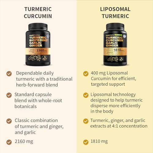 Extra Starkes Kurkuma Kapseln mit 2360 mg Curcumin & Schwarzem Pfeffer – Hochdosiert & Bio-Qualität für Verdauungskomfort & tägliche Unterstützung (120 Kapseln, 1 Packung)