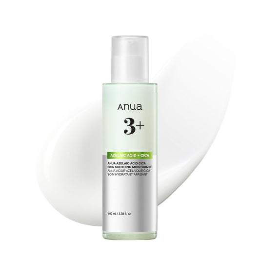ANUA Azelaic Acid CICA Skin Soothing Moisturizer – Leichte & Rötungsmindernde Feuchtigkeitscreme für zu Akne neigende Haut, Duftstofffrei, Koreanische Hautpflege, 100 ml
