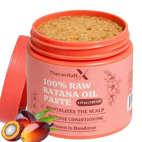 Bio Batana Öl für Haarwachstum – 100% rein & kaltgepresst, natürliche Kopfhaut- & Haarbehandlung für dickeres, stärkeres Haar – 118 ml aus Honduras – geeignet für Männer & Frauen
