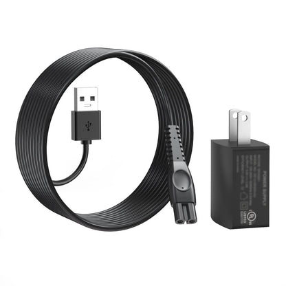 5V Schnellladegerät kompatibel mit Philips Norelco OneBlade 360 QP2724 QP2834 QP1924 QP4631 QP6542 QP6552 QP4530 QP1324, MG7910 MG5910 MG9510 MG9525, für Phillips OneBlade Trimmer Elektrorasierer