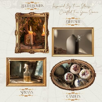 SALKING Hotel Diffuser Öl, Luxuriöses Hotel Duftöl Geschenkset, Premium Ätherisches Öl für Diffuser, inspiriert von den beliebtesten 5-Sterne-Düften, Weihnachtsgeschenke
