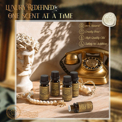 SALKING Hotel Diffuser Öl, Luxuriöses Hotel Duftöl Geschenkset, Premium Ätherisches Öl für Diffuser, inspiriert von den beliebtesten 5-Sterne-Düften, Weihnachtsgeschenke