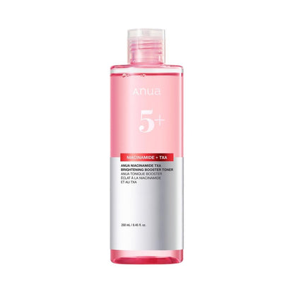 Anua Niacinamid Tranexamsäure Aufhellender Booster Toner – Leichter Rosa Essence Toner für Dunkle Flecken, Hautglow & Klarheit, Koreanische Hautpflege, 250 ml