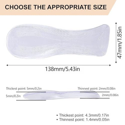 Gel-Einlegesohlen für High Heels – Gewichtsverlagernde Einlagen für Damen, Schmerzlinderung bei Fußschmerzen (Klein – US 6-7,5 Damenschuhe)