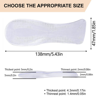Gel-Einlegesohlen für High Heels – Gewichtsverlagernde Einlagen für Damen, Schmerzlinderung bei Fußschmerzen (Klein – US 6-7,5 Damenschuhe)
