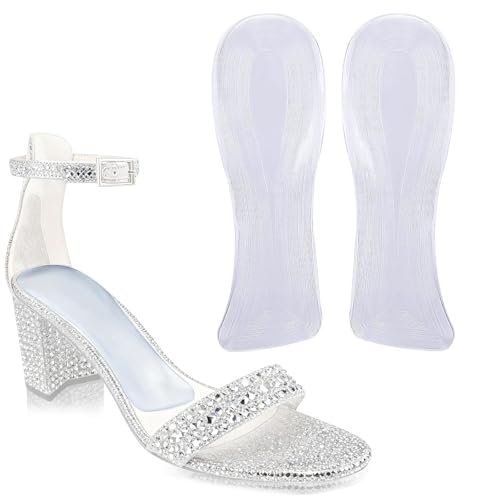 Gel-Einlegesohlen für High Heels – Gewichtsverlagernde Einlagen für Damen, Schmerzlinderung bei Fußschmerzen (Klein – US 6-7,5 Damenschuhe)