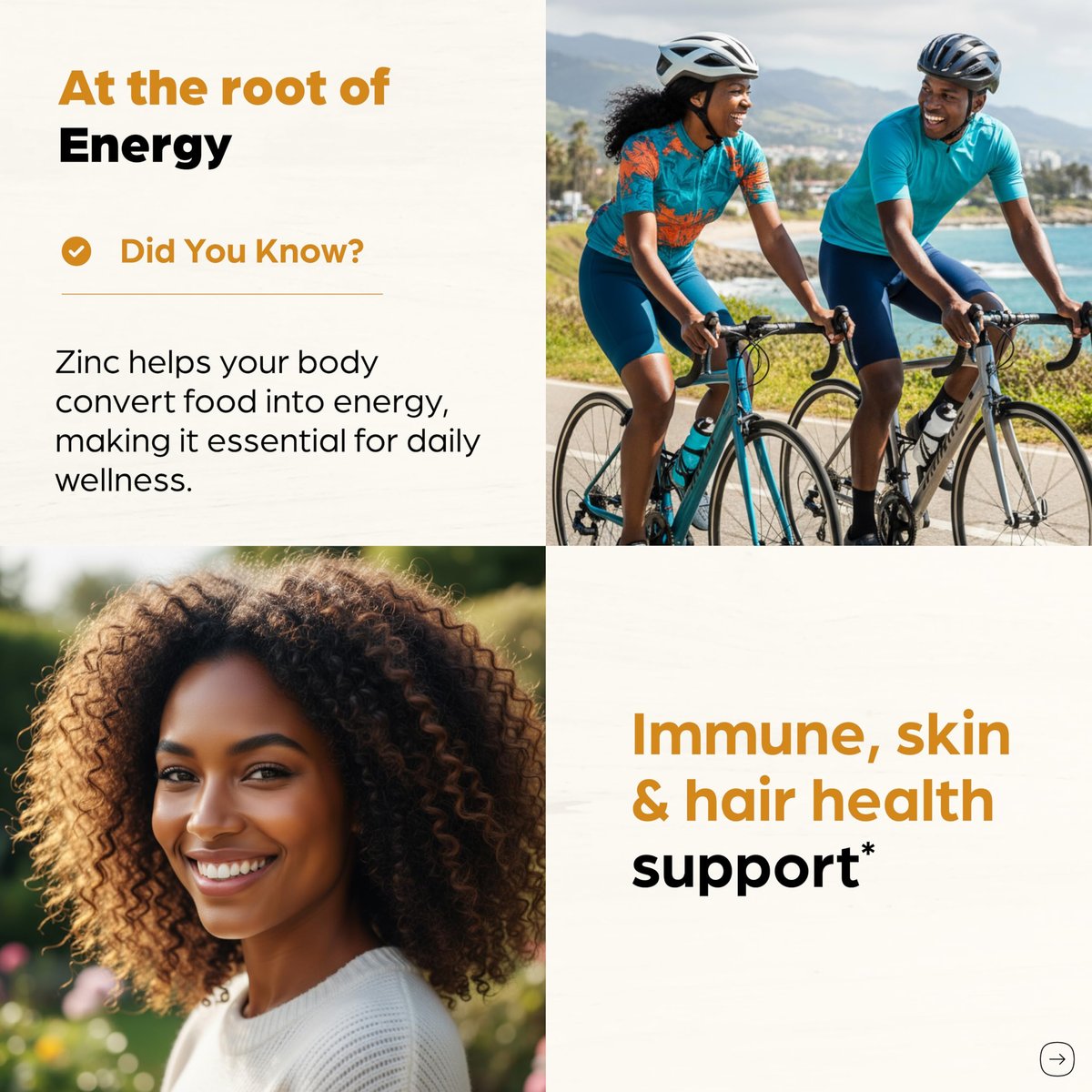 Zink 30mg mit Kupfer, Selen & Vitamin D3 | 120 Kapseln | Magnesium, Vitamin B6, Biotin Komplex | Absorbierbares cheliertes Zink für Männer & Frauen | für Haare, Haut, Nägel & Immununterstützung